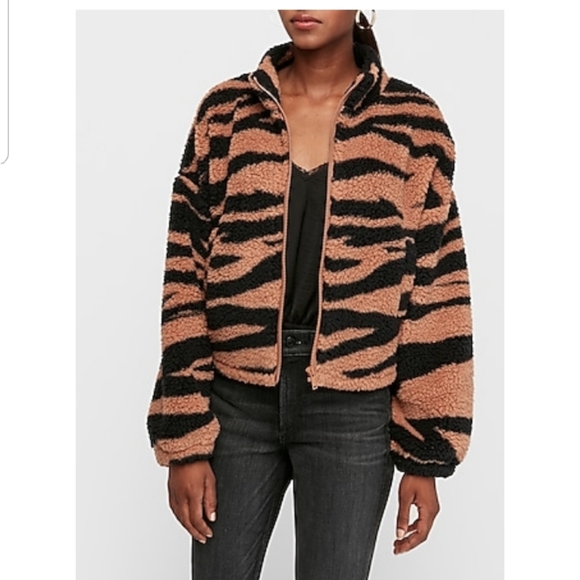 express cozy teddy jacket